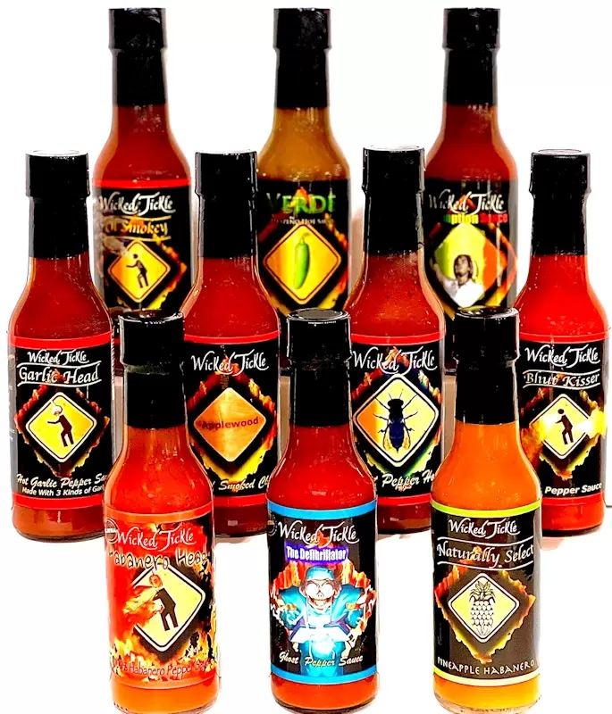 Electric Pepper Company Electric Pepper Hot Sauce Collection<br>
10 Pack