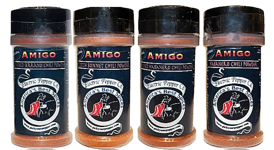 Electric Pepper Company WT Amigo Hot Spice 4 Pack