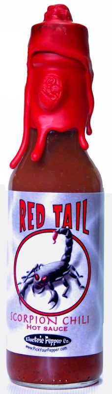 Electric Pepper Company Red Tail Scorpion Skull