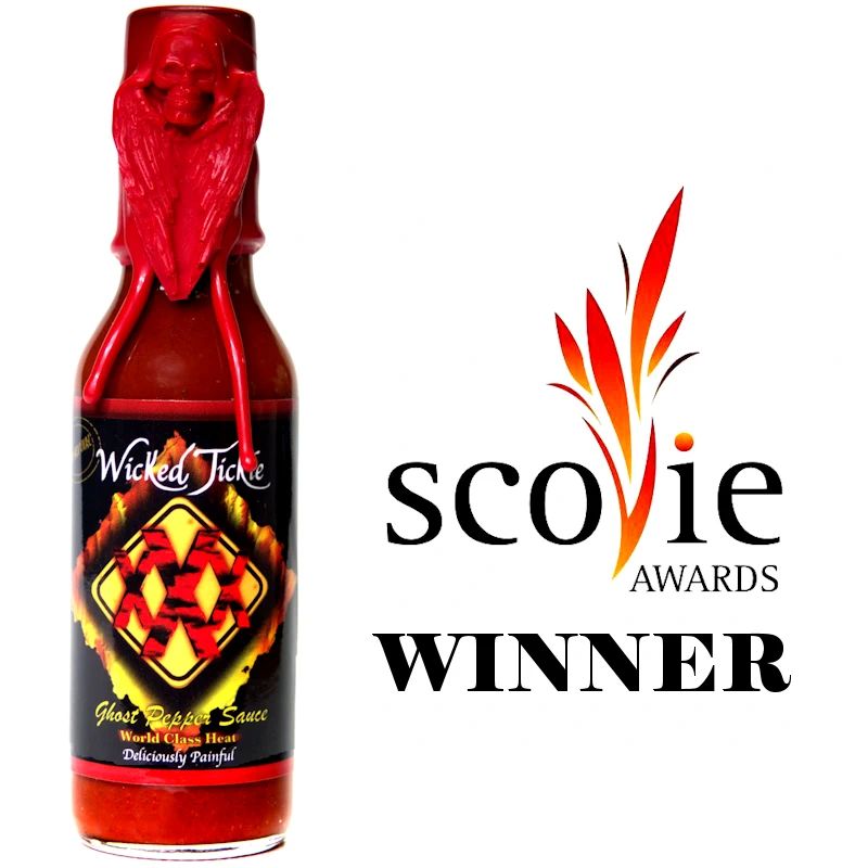 Electric Pepper Company Wicked Tickle XXX Skull & Wings