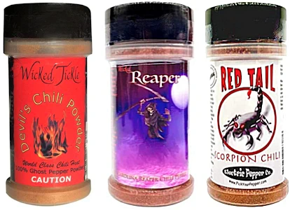 Electric Pepper Spice Gift Set<br>
3 Pack