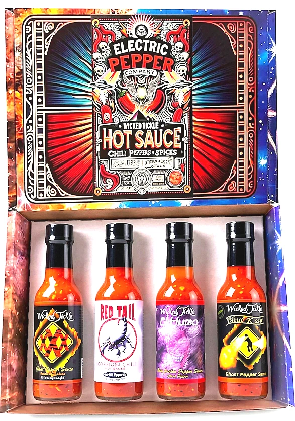 Wicked Tickle Wicked Tickle Ghost Pepper and Scorpion Hot Sauce